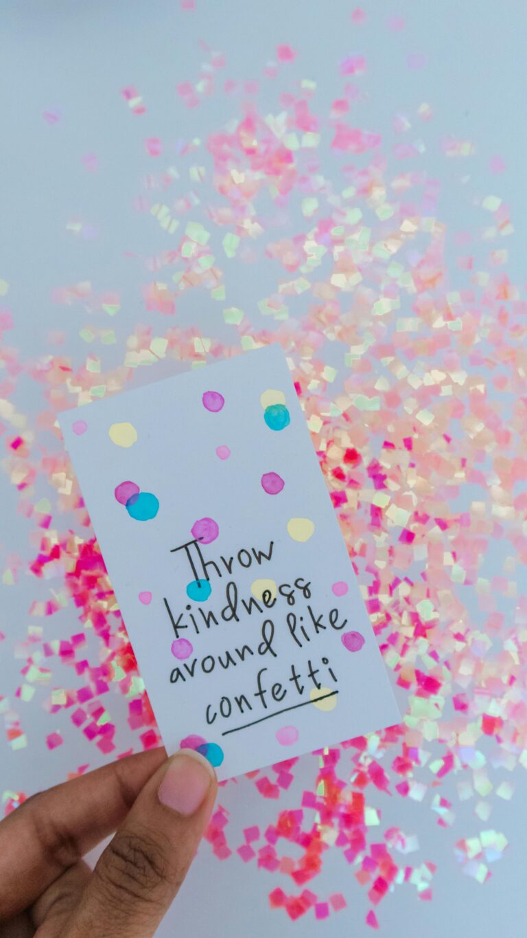 kindness confetti