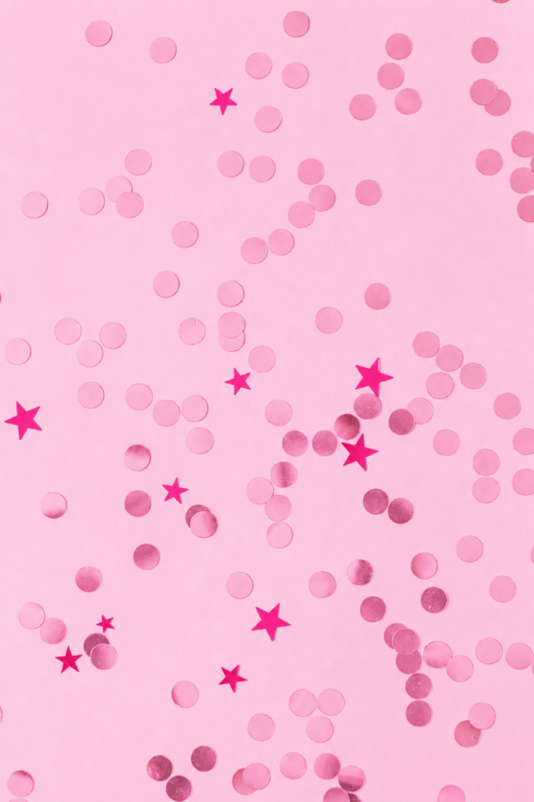 Pinkes Konfetti